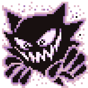 Image result for haunter gen 1 sprite