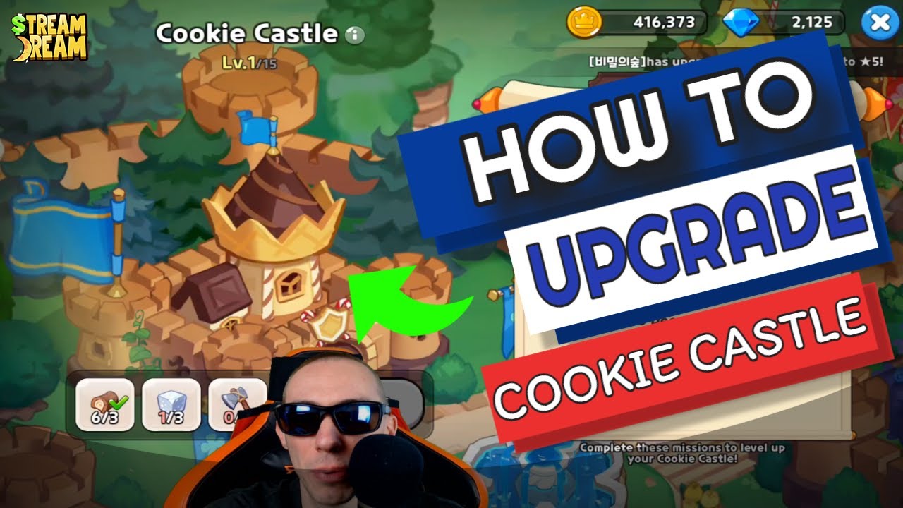 Where is the Cookie Castle in Cookie Run Kingdom 2 Where is the Cookie Castle in Cookie Run Kingdom