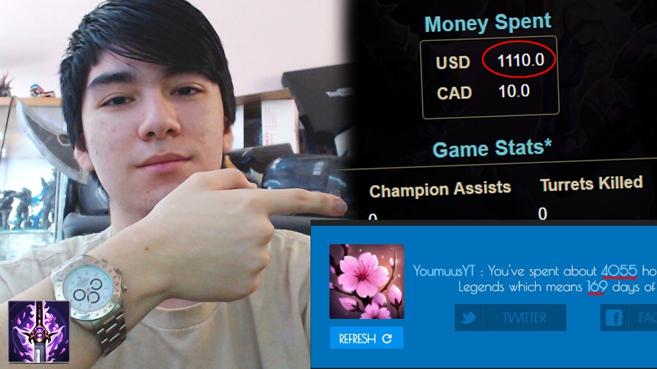 How Much Time Have I Wasted on Lol 