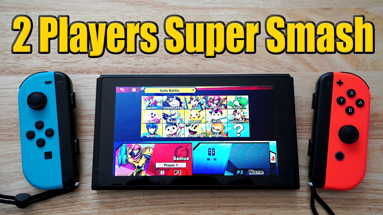 How to Play 4 Players on Smash Bros Switch 